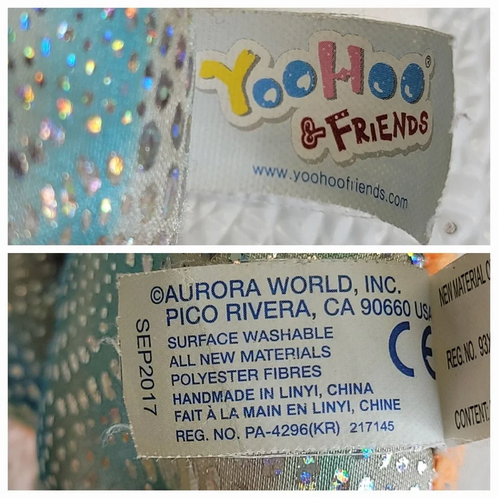 Yoohoo & Friends Charmer King Cobra Snake Plush RARE Retired Aurora World